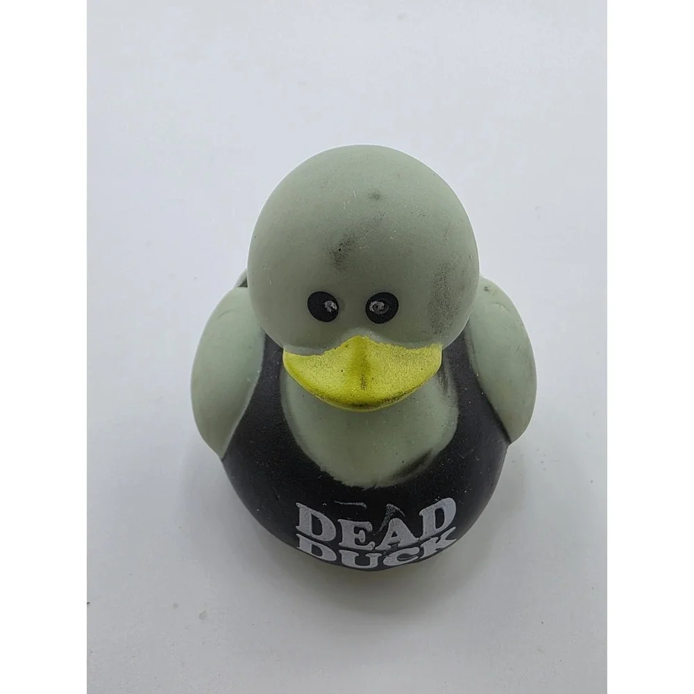 Set of 5 Plastic Duck Figurines Assorted Designs Collectibles
